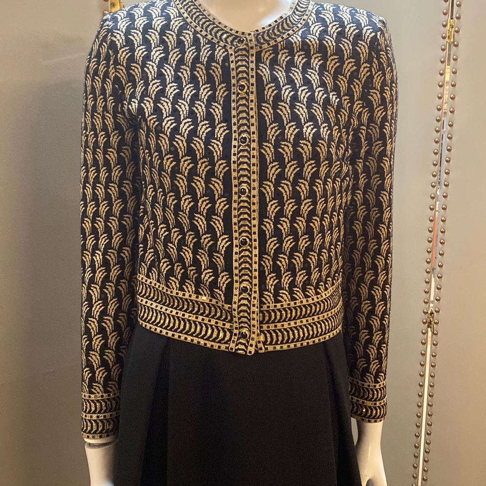St John Evening Knit Jacket - size 4